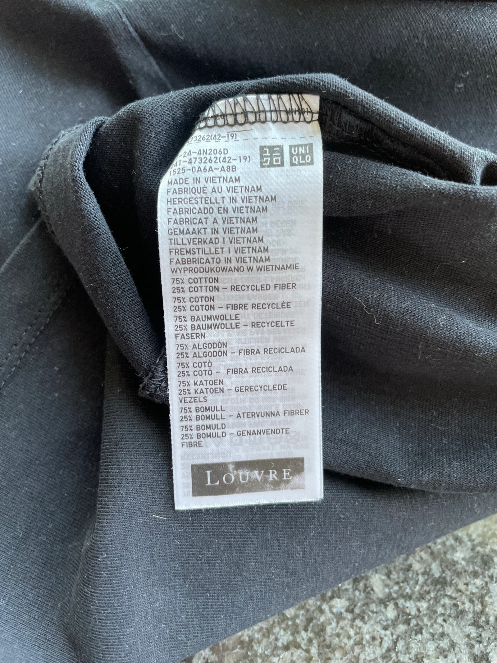 Uniqlo black t-shirt in size S – photo 3